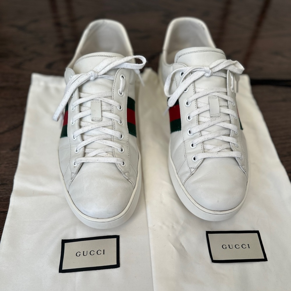 Gucci Mens Ace Sneakers